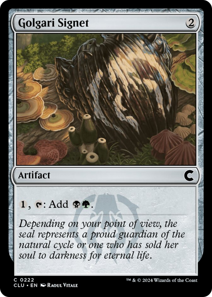 Golgari Signet [Ravnica: Clue Edition] | Game Grid - Logan