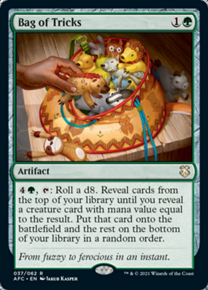 Bag of Tricks [Dungeons & Dragons: Adventures in the Forgotten Realms Commander] | Game Grid - Logan