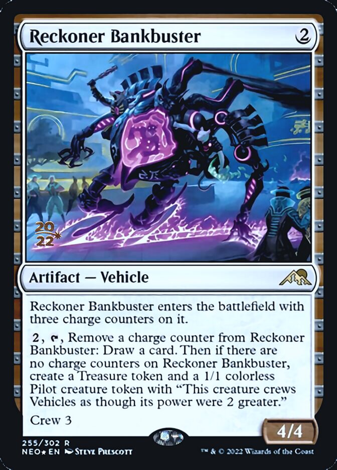 Reckoner Bankbuster [Kamigawa: Neon Dynasty Prerelease Promos] | Game Grid - Logan