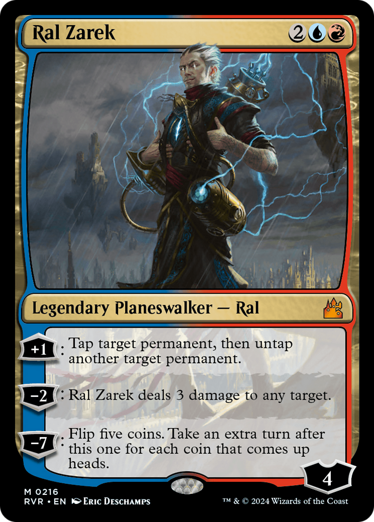 Ral Zarek [Ravnica Remastered] | Game Grid - Logan