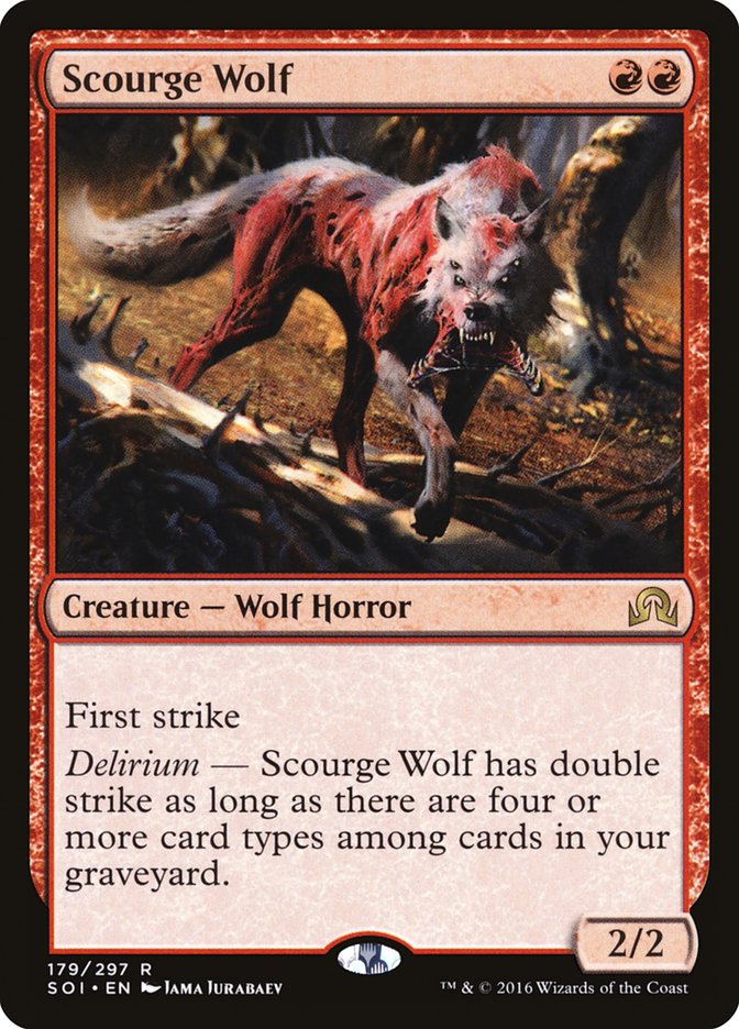 Scourge Wolf [Shadows over Innistrad] | Game Grid - Logan