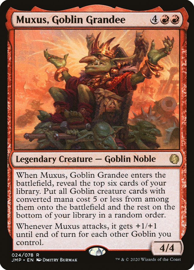 Muxus, Goblin Grandee [Jumpstart] | Game Grid - Logan