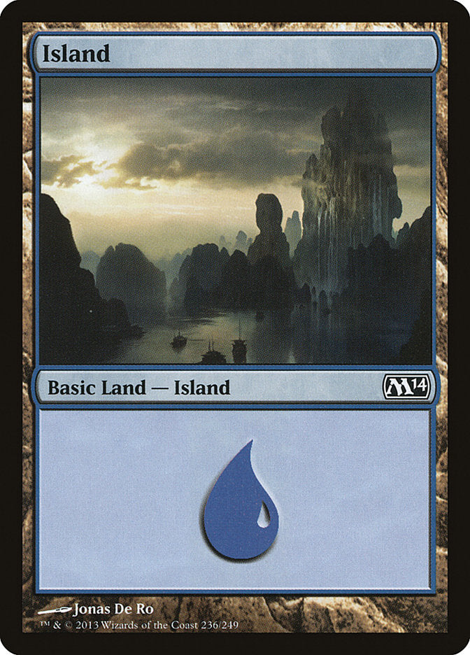 Island (236) [Magic 2014] | Game Grid - Logan