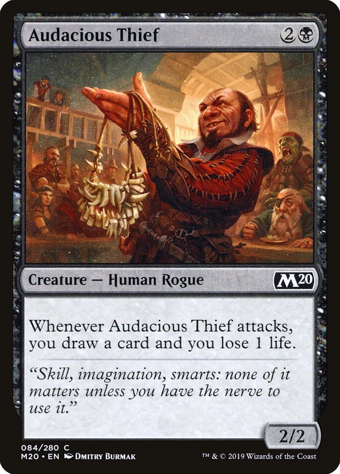 Audacious Thief [Core Set 2020] | Game Grid - Logan