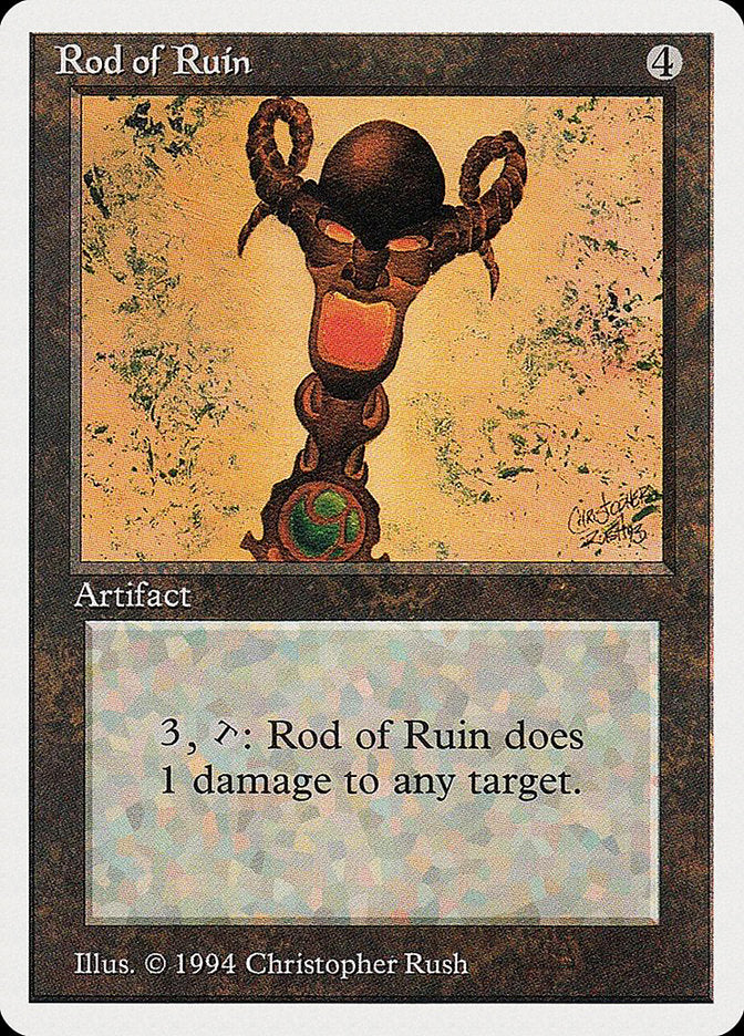 Rod of Ruin [Summer Magic / Edgar] | Game Grid - Logan