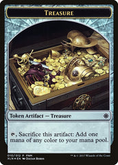 Vampire // Treasure Double-Sided Token [Friday Night Magic 2017] | Game Grid - Logan