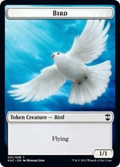Bird (001) // Soldier Double-Sided Token [Kaldheim Commander Tokens] | Game Grid - Logan