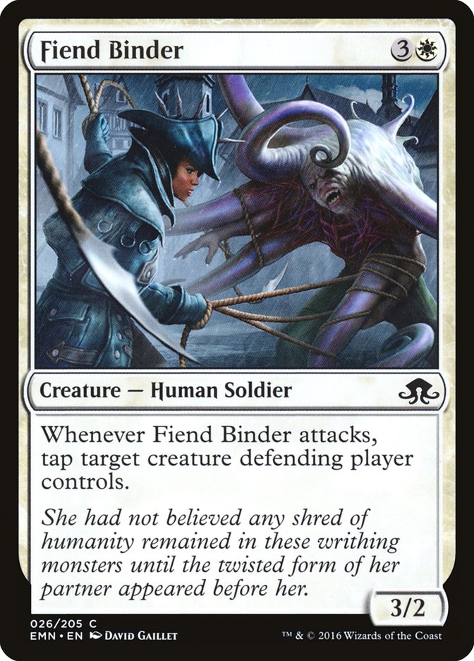 Fiend Binder [Eldritch Moon] | Game Grid - Logan