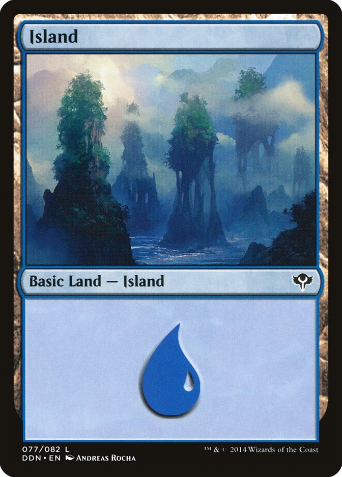 Island (77) [Duel Decks: Speed vs. Cunning] | Game Grid - Logan