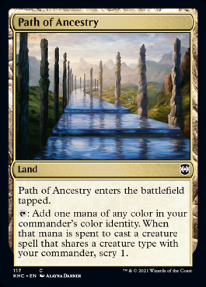Path of Ancestry [Kaldheim Commander] | Game Grid - Logan