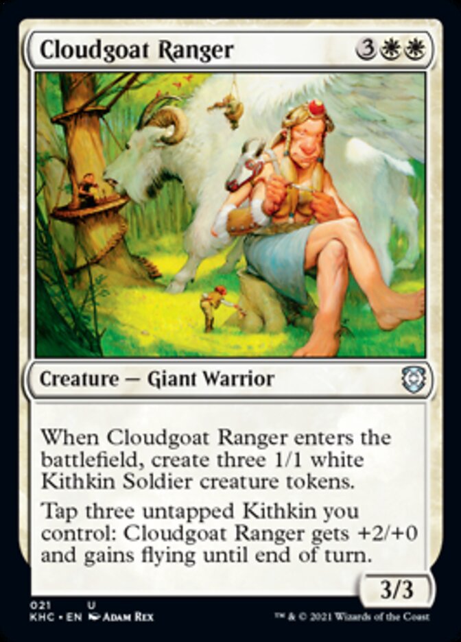 Cloudgoat Ranger [Kaldheim Commander] | Game Grid - Logan