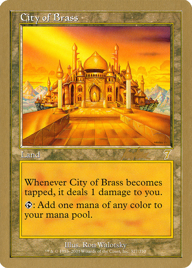 City of Brass (Brian Kibler) [World Championship Decks 2002] | Game Grid - Logan