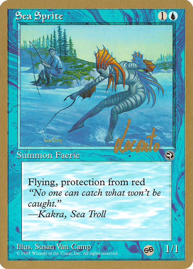 Sea Sprite (Michael Loconto) (SB) [Pro Tour Collector Set] | Game Grid - Logan