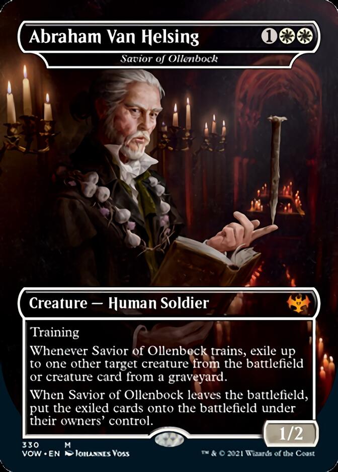 Savior of Ollenbock - Abraham Van Helsing [Innistrad: Crimson Vow] | Game Grid - Logan