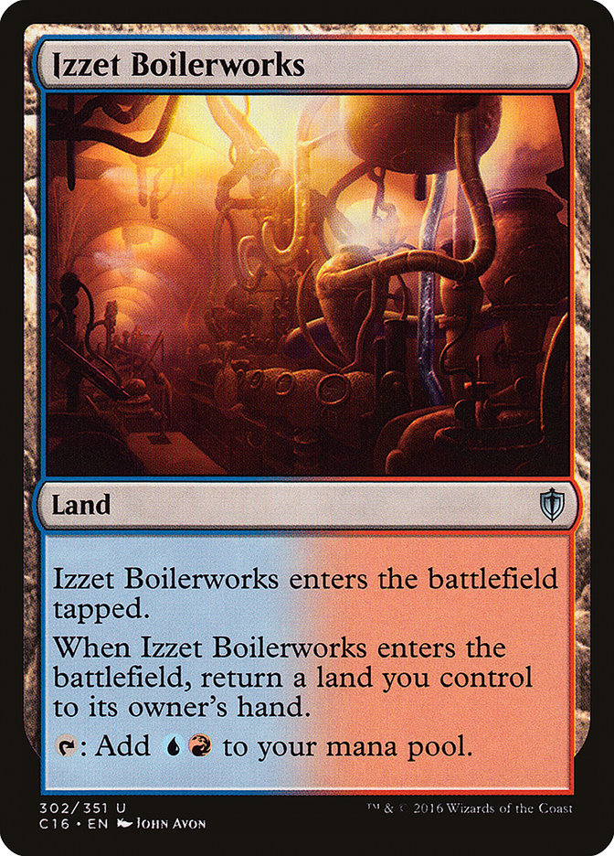 Izzet Boilerworks [Commander 2016] | Game Grid - Logan