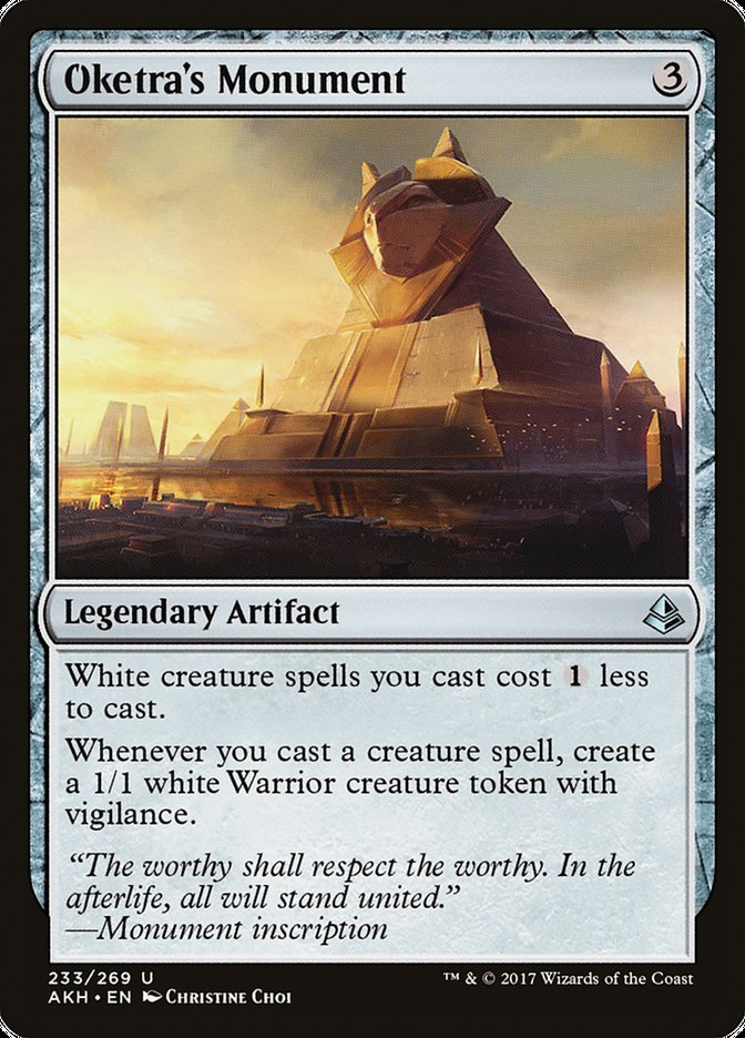 Oketra's Monument [Amonkhet] | Game Grid - Logan