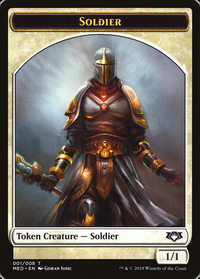 Soldier Token [Mythic Edition Tokens] | Game Grid - Logan