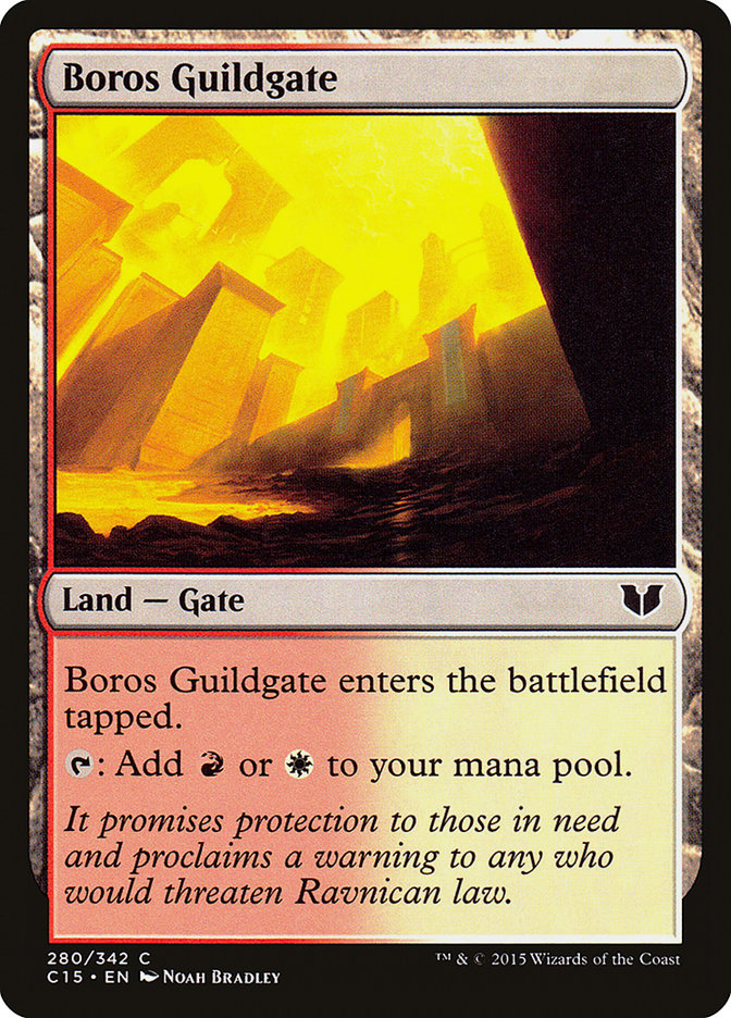 Boros Guildgate [Commander 2015] | Game Grid - Logan