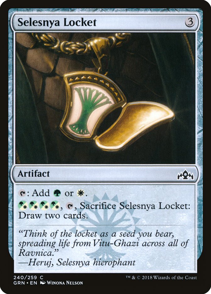 Selesnya Locket [Guilds of Ravnica] | Game Grid - Logan