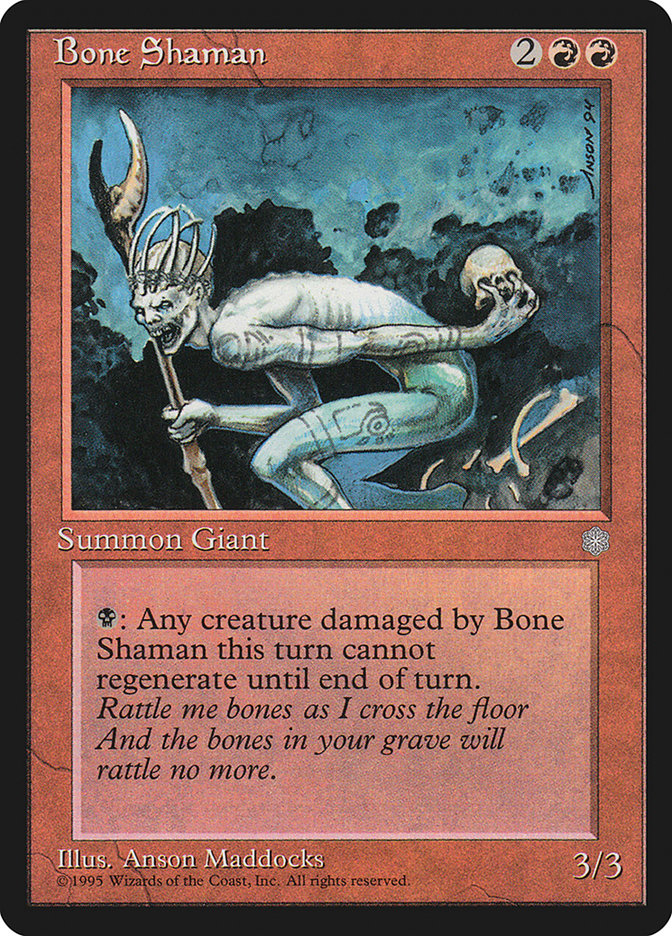 Bone Shaman [Ice Age] | Game Grid - Logan
