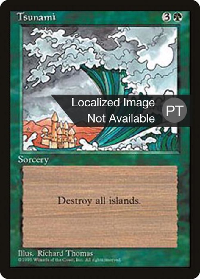 Tsunami [Fourth Edition (Foreign Black Border)] | Game Grid - Logan