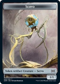 Servo // Shapeshifter Double-Sided Token [Double Masters Tokens] | Game Grid - Logan