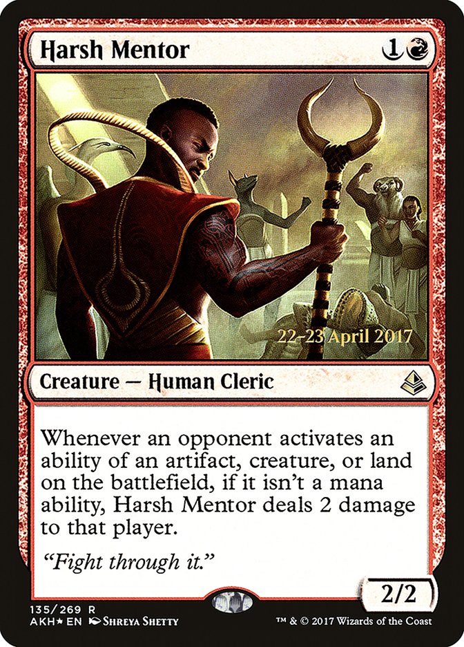 Harsh Mentor [Amonkhet Prerelease Promos] | Game Grid - Logan