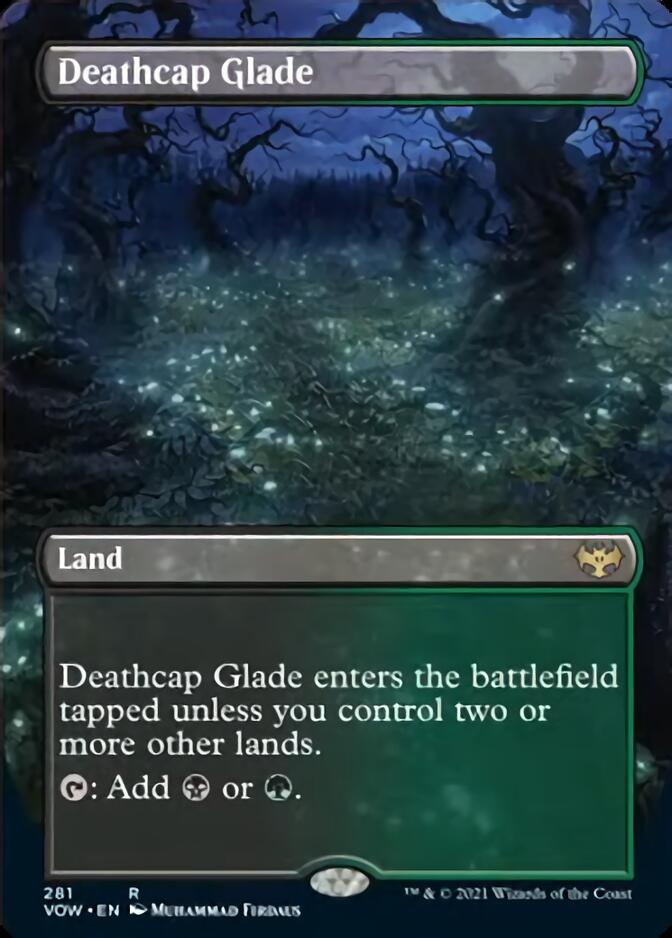 Deathcap Glade (Borderless Alternate Art) [Innistrad: Crimson Vow] | Game Grid - Logan