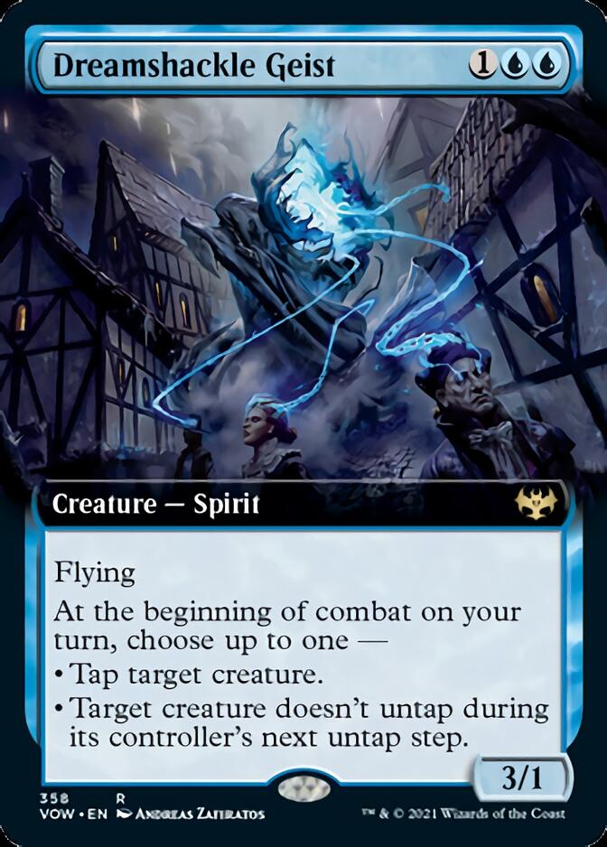 Dreamshackle Geist (Extended Art) [Innistrad: Crimson Vow] | Game Grid - Logan