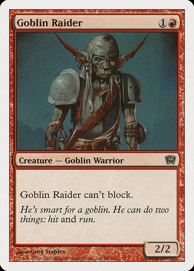 Goblin Raider [Ninth Edition] | Game Grid - Logan