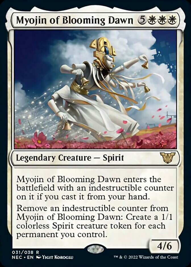 Myojin of Blooming Dawn [Kamigawa: Neon Dynasty Commander] | Game Grid - Logan
