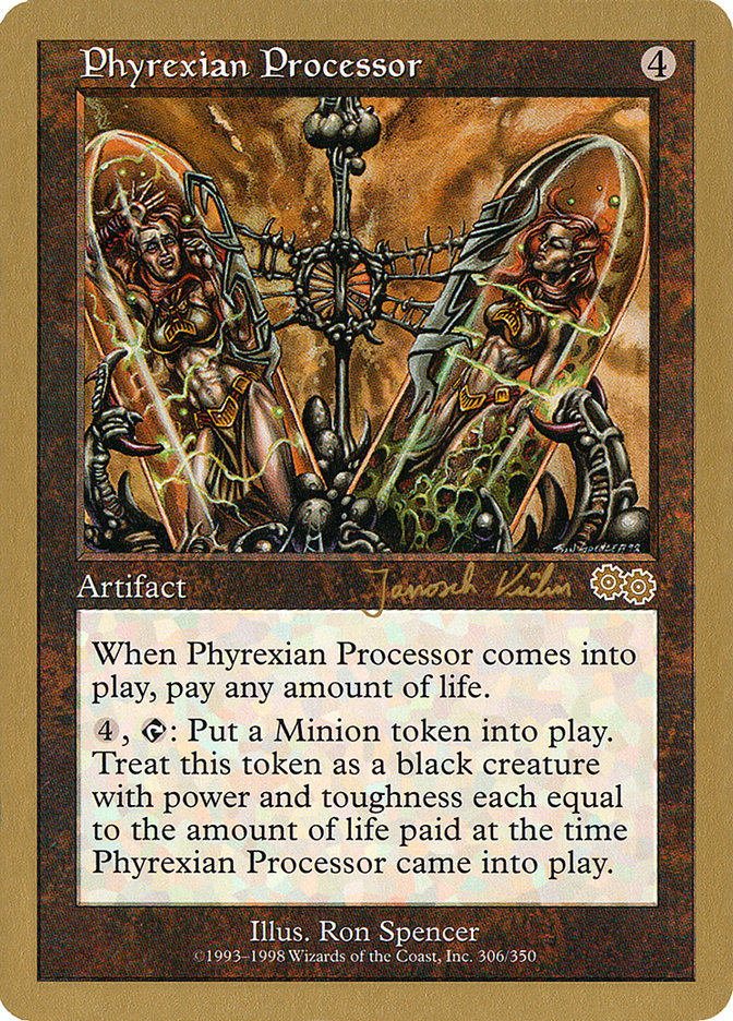 Phyrexian Processor (Janosch Kuhn) [World Championship Decks 2000] | Game Grid - Logan