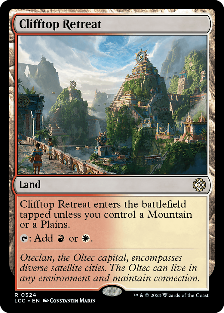 Clifftop Retreat [The Lost Caverns of Ixalan Commander] | Game Grid - Logan