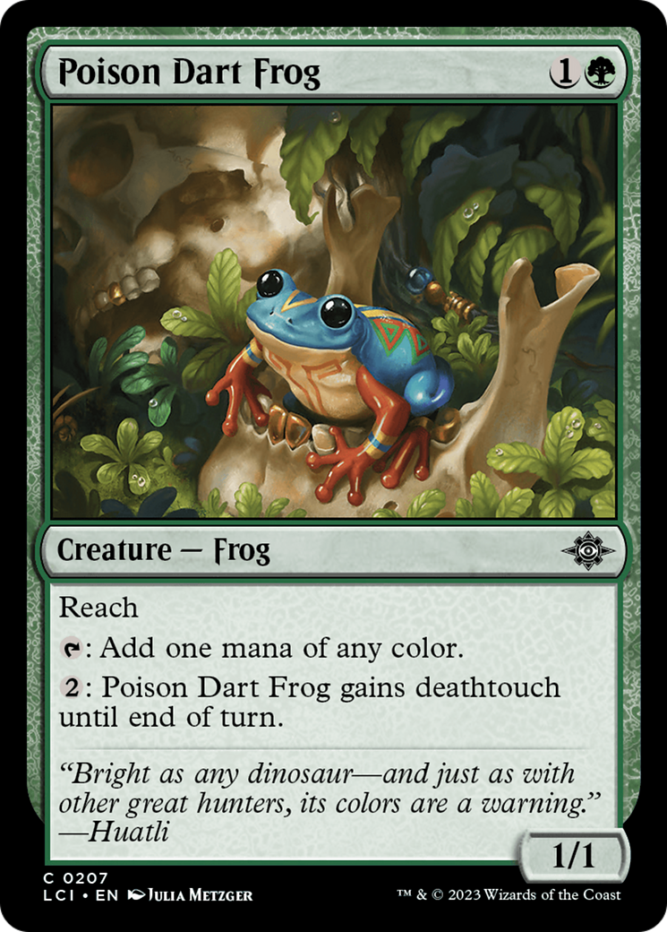 Poison Dart Frog [The Lost Caverns of Ixalan] | Game Grid - Logan