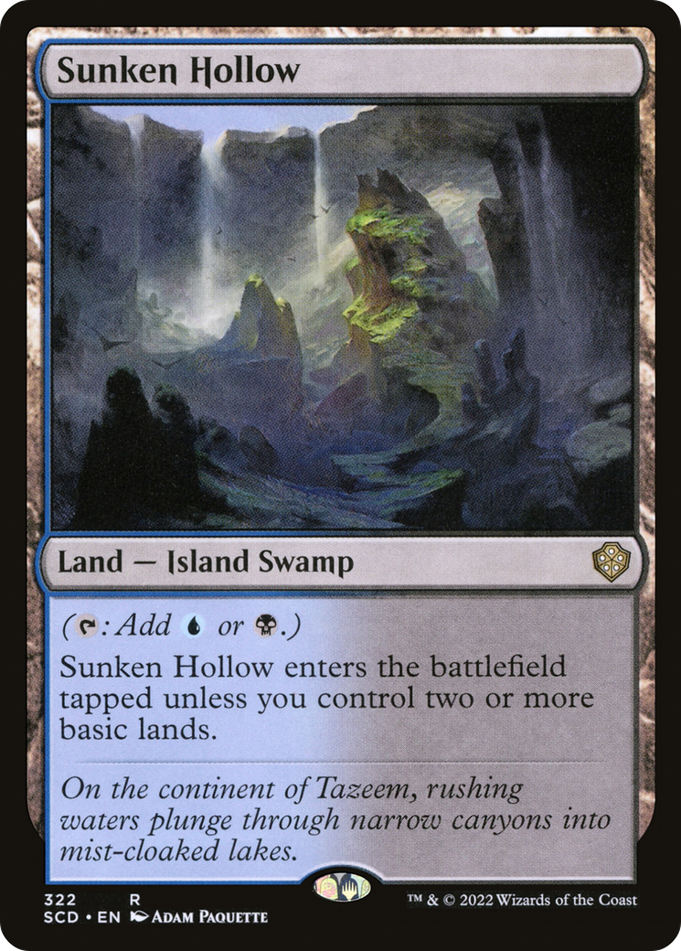 Sunken Hollow [Starter Commander Decks] | Game Grid - Logan