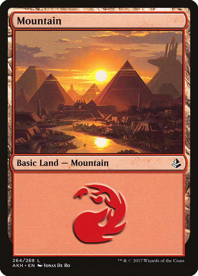 Mountain (264) [Amonkhet] | Game Grid - Logan