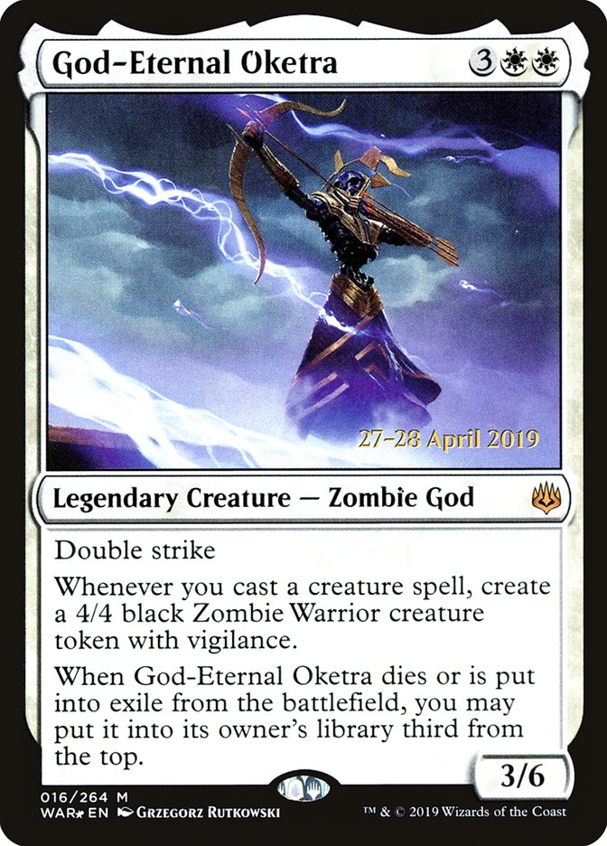 God-Eternal Oketra [War of the Spark Prerelease Promos] | Game Grid - Logan