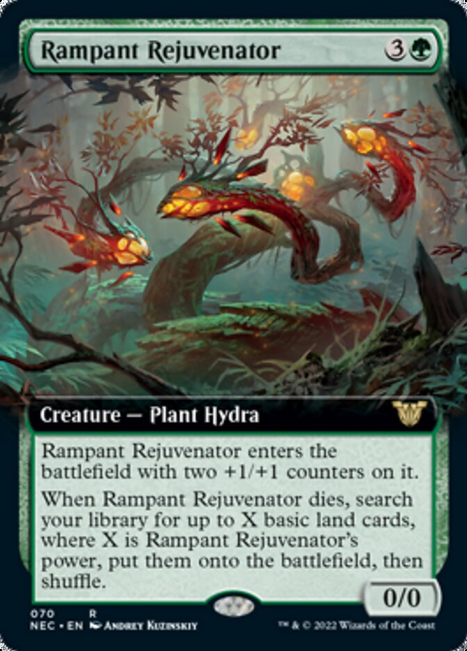 Rampant Rejuvenator (Extended Art) [Kamigawa: Neon Dynasty Commander] | Game Grid - Logan