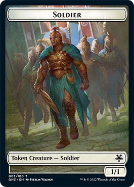 Soldier // Drake Double-Sided Token [Game Night: Free-for-All Tokens] | Game Grid - Logan