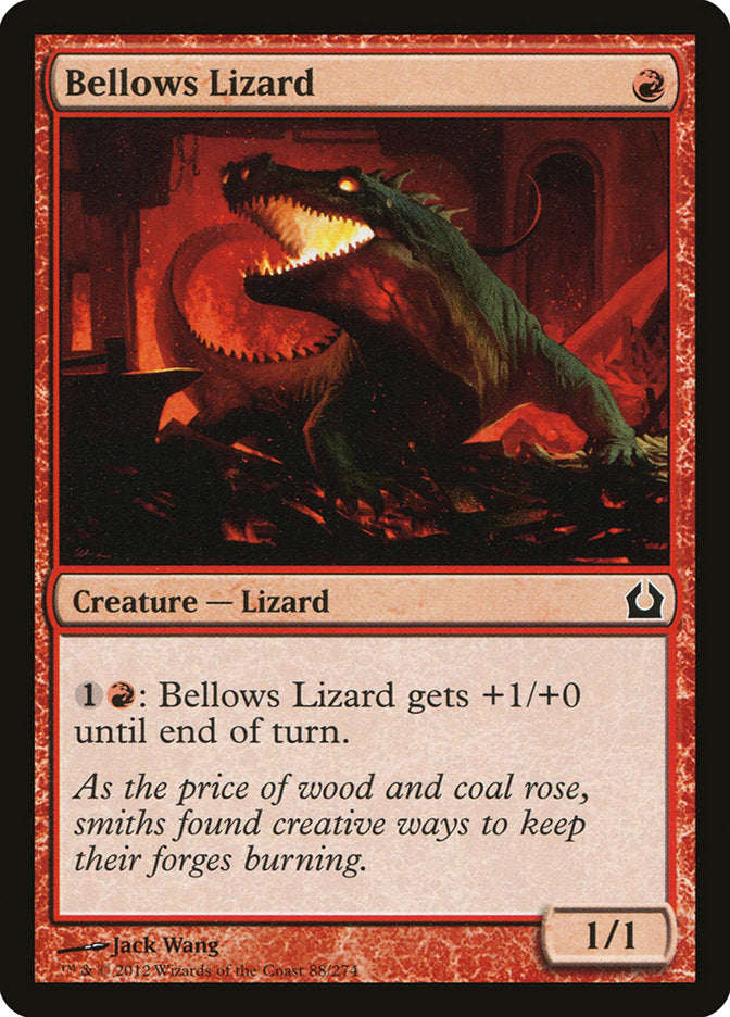 Bellows Lizard [Return to Ravnica] | Game Grid - Logan