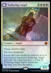 Enduring Angel // Angelic Enforcer [Innistrad: Midnight Hunt Prerelease Promos] | Game Grid - Logan