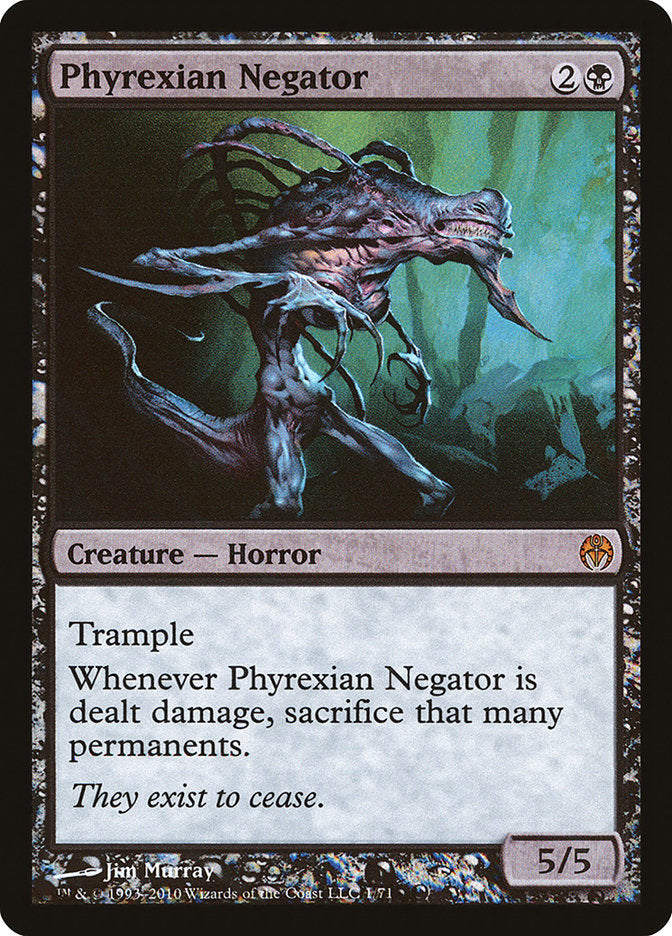 Phyrexian Negator [Duel Decks: Phyrexia vs. the Coalition] | Game Grid - Logan