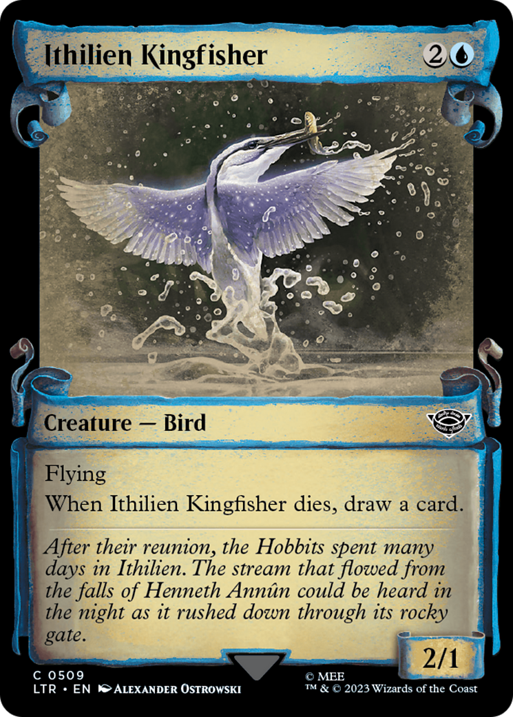 Ithilien Kingfisher [The Lord of the Rings: Tales of Middle-Earth Showcase Scrolls] | Game Grid - Logan