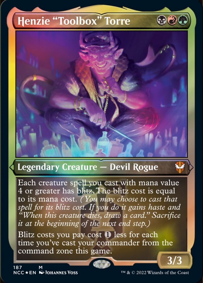 Henzie "Toolbox" Torre (Display Commander) [Streets of New Capenna Commander] | Game Grid - Logan