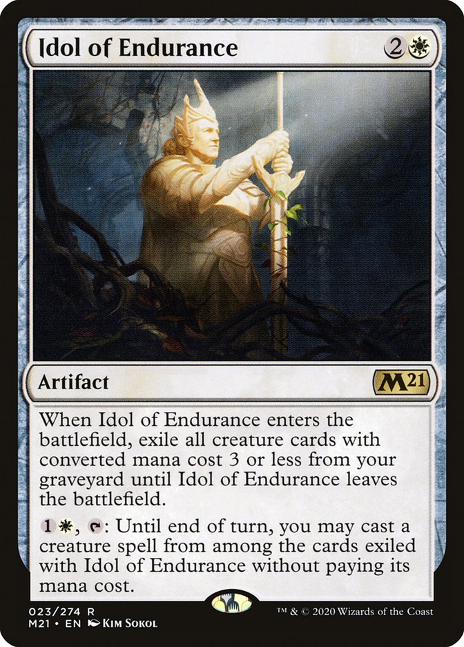 Idol of Endurance [Core Set 2021] | Game Grid - Logan