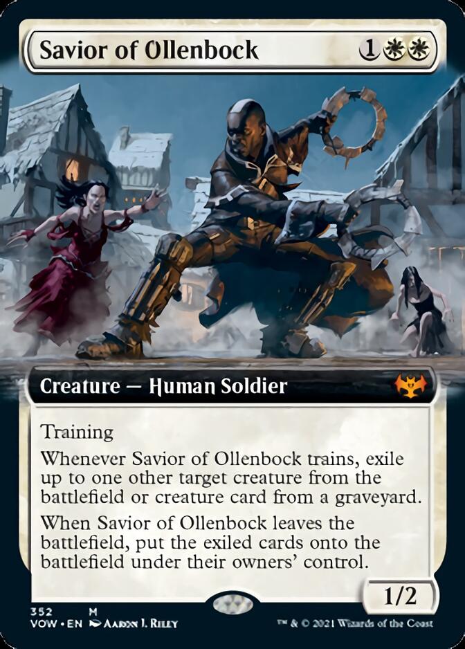 Savior of Ollenbock (Extended Art) [Innistrad: Crimson Vow] | Game Grid - Logan