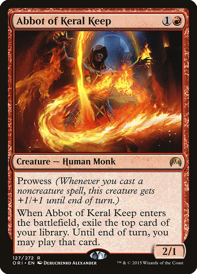 Abbot of Keral Keep [Magic Origins] | Game Grid - Logan