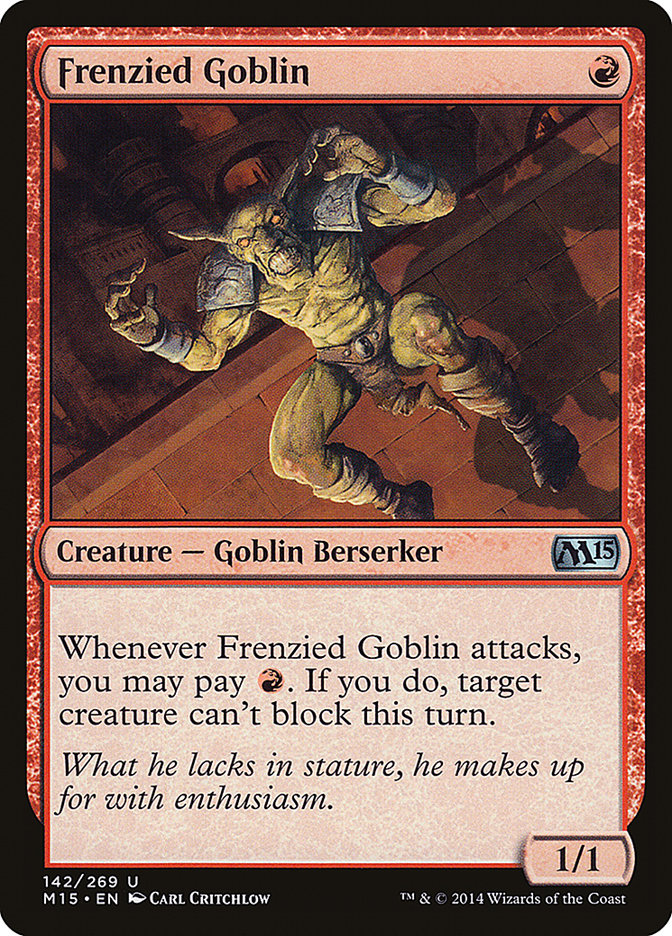 Frenzied Goblin [Magic 2015] | Game Grid - Logan