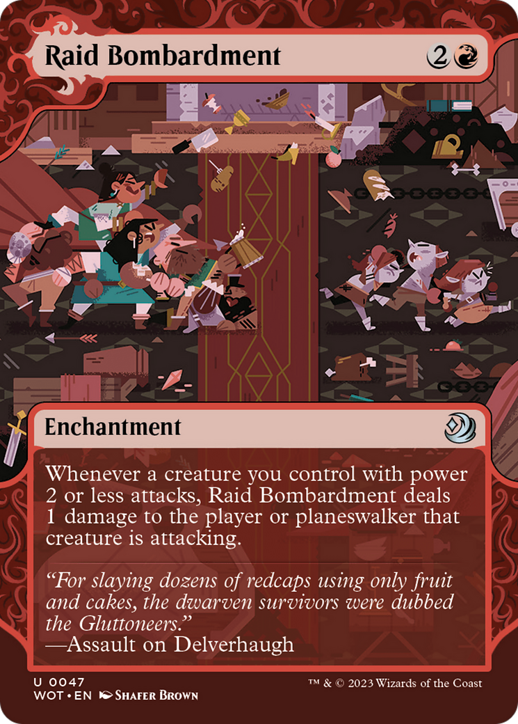 Raid Bombardment [Wilds of Eldraine: Enchanting Tales] | Game Grid - Logan