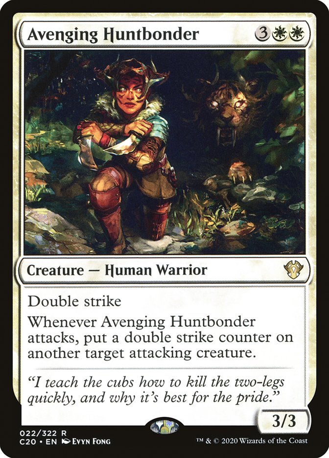 Avenging Huntbonder [Commander 2020] | Game Grid - Logan